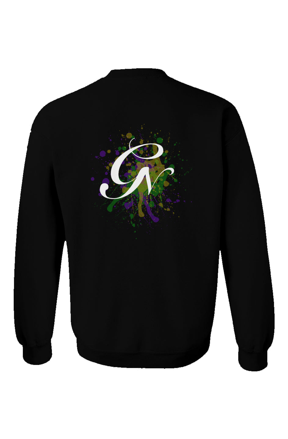 GN Mardi Gras back sweatshirt